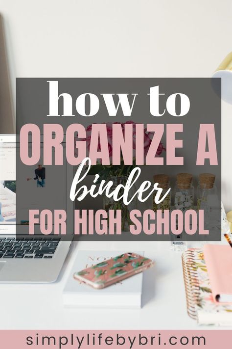 how to organize a binder for high school Best Binders For School, School Binder Organization Highschool, How To Organize Your Binder For School, High School Binder Organization, How To Organize Binders For School, Binder Organization Ideas School, Aesthetic Binder School, School Binder Ideas, School Binder Aesthetic