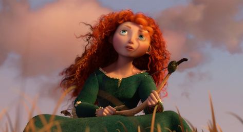 *MERIDA ~ Brave, 2012 Brave Movie, Pocahontas Disney, Kelly Macdonald, Billy Connolly, Princess Merida, Female Role Models, Merida Brave, Emma Thompson, Disney Music