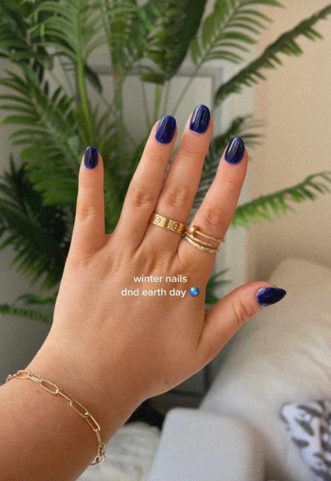 winter nails, dark blue nails, blue nails, nail inspo, holiday nails, winter 2023 nails inspo, nails, #ad, dark blue nail inspo, nail inspo 2023, winter nail inso 2023, new years nails, simple nails, aesthetic nails, gel polish, dnd gel polish, dnd nail polish, dnd earth day nail polish, dnd earth day polish, dnd nail polish, gel nails, gel nail inspo, gel nails at home, nails at home, amazon finds, amazon must-haves, navy blue nails, navy blue gel polish, blue nail ideas, simple blue nails idea Dark Dnd Nail Colors, Dnd Navy Gel Polish, Blue Nail Ideas Simple, Dnd Navy, Nail Ideas Simple Blue, Winter Nails Dark Blue, Simple Nails Aesthetic, New Years Nails Simple, Winter 2023 Nails