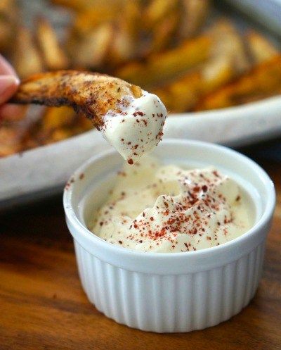 Sumac Spiced Wedges and Yoghurt dipping sauce (Gluten Free too!!) Sumac Spice, Creamy Dip, Bulk Food, Recipe Community, Gluten Free Cooking, Middle Eastern Recipes, Easy Food To Make, Oven Baked, Quick Recipes