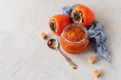 Persimmon Jam Recipe: 4 Ways to Use the Condiment Persimmon Jam Recipe, Persimmon Jam, Classic Grilled Cheese, Fruit Filling, Jam Recipe, Homemade Granola, Gordon Ramsay, Apple Butter, Fruit In Season