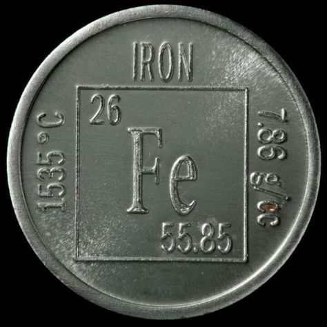 Iron 26 Fe The 39 Clues, Fe Iron, Chemistry Education, The Periodic Table, Iron Red, Iron Ore, Facts About, Precious Metals, Chemistry