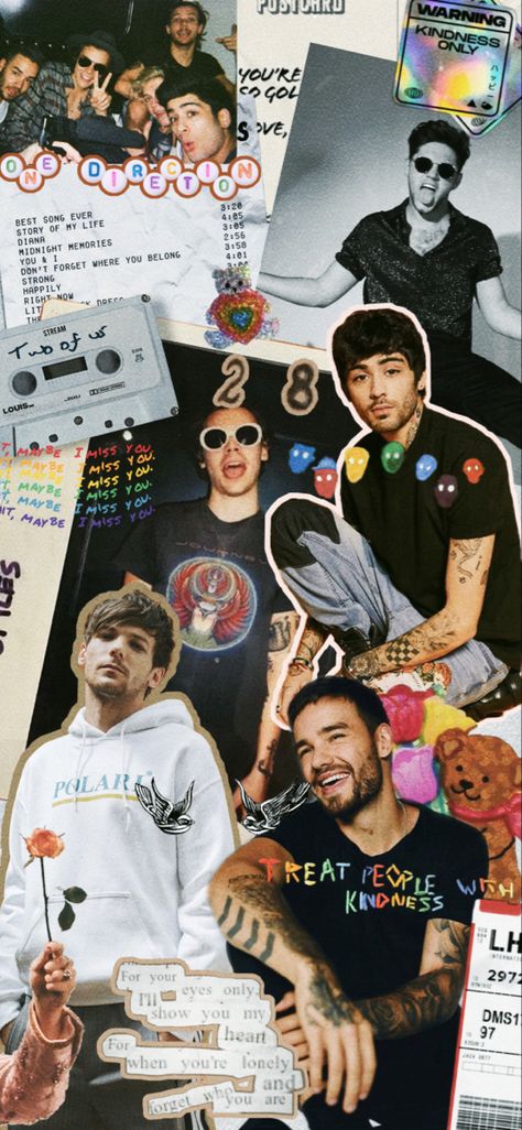 One Direction Collage Aesthetic, One Direction Astethics, One Direction Halloween Wallpaper, One Direction Widget, One Direction Collage Wallpaper, One Direction Computer Wallpaper, One Direction Laptop Wallpaper, 1d Wallpaper Aesthetic, One Direction Printable