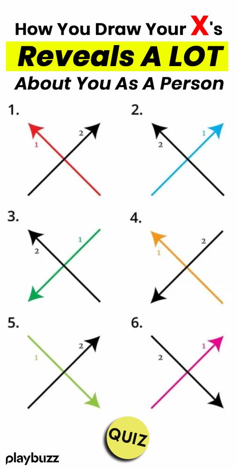 How You Draw Your X's Reveals A LOT About You As A Person    And where you're from! Can we guess? What does your method say about you?  .  Playbuzz Quiz Interesting Identity Buzzfeed Quiz Cool Stuff IQ Benefits Of Being Single, What Should I Draw, Test For Kids, Fun Personality Quizzes, Playbuzz Quiz, Rebuilding Trust, Letter X, Fun Quizzes, Personality Quizzes