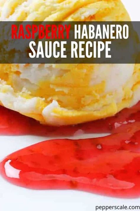 Raspberry Habanero Sauce, Habanero Pepper Jelly Recipe, Habanero Pepper Jelly, Spicy Dips, Habanero Sauce Recipe, Savory Desserts, Habanero Recipes, Recipes Mango, Raspberry Sauce Recipe