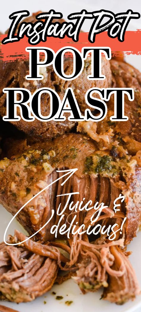 Instant Pot Roast, Recipes Instapot, Instapot Meals, Beef Tip Recipes, Instant Pot Pot Roast, Beef Recipe Instant Pot, Chuck Roast Recipes, Cooking A Roast, Electric Pressure Cooker Recipes