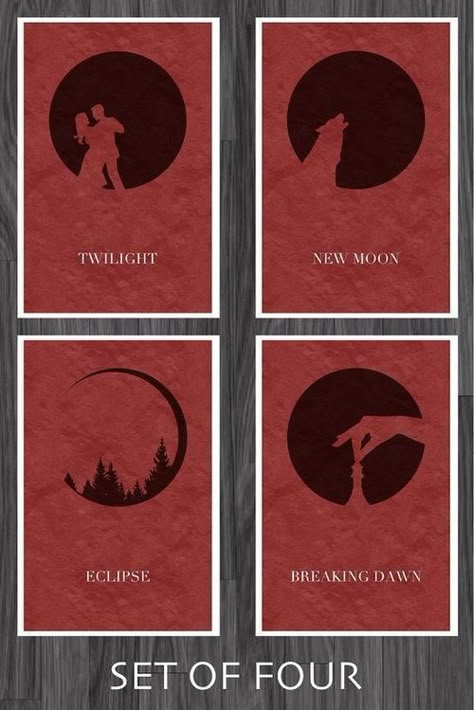 New Moon Eclipse, Twilight Tattoos, Twilight Painting, Book Rebinding, Twilight Poster, Imprimibles Harry Potter, Saga Art, Twilight Saga New Moon, Twilight Memes