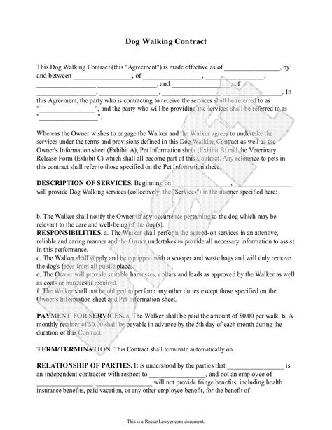 Sample Dog Walking Contract Form Template Dog Walking Forms, Dog Walking Flyer, Pet Sitting Business, Dog Walking Business, Dog Walking Services, Pet Sitting Services, Dog Training Videos, Dog Business, Dog Grooming Business