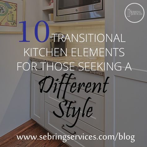 10 Transitional Kitchen Elements for Those Seeking a Different Style Sebring Services Transitional Kitchen Ideas, Staircase Layout, Transitional Style Kitchen, Kitchen Elements, Transitional Flooring, Different House Styles, Transitional Interior Design, Transitional Kitchen Design, Home Remodeling Contractors