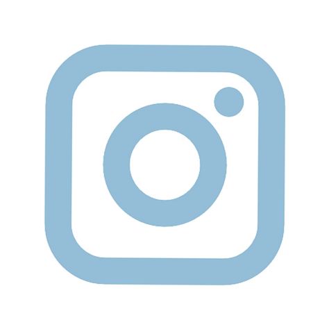 Instagram Light Blue Icon, Ig App Icon, Blue Icon Instagram, Light Blue Instagram Icon, Instagram Logo Blue, Instagram Blue Icon, Blue Social Media Icons, Instagram App Icon Aesthetic, Instagram Logo Aesthetic