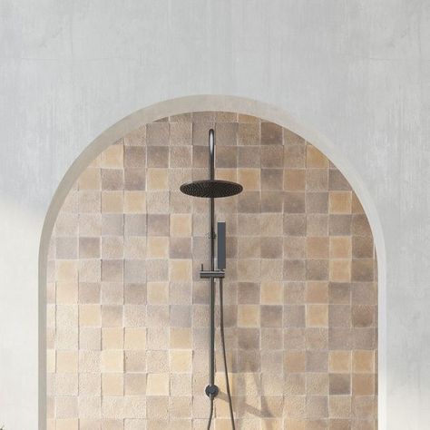 ABI Interiors on Instagram: "Looking for a shower that makes a statement?⁠
⁠
With its slender silhouette and high arch, our wall-mounted Elysian Gooseneck Shower is an eye-catching fixture in any space.⁠
⁠
Discover our full range of shower sets online or in-store today.⁠
⁠
📸 by: @abiinteirors⁠
⁠
⁠
⁠
⁠
⁠
🛒 Featured ABI Products⁠
- Elysian Gooseneck Shower Rail Set in Brushed Gunmetal" Abi Interiors, Shower Rail, Shower Set, Wall Mount, Arch, In Store, Shower, Range, Wall