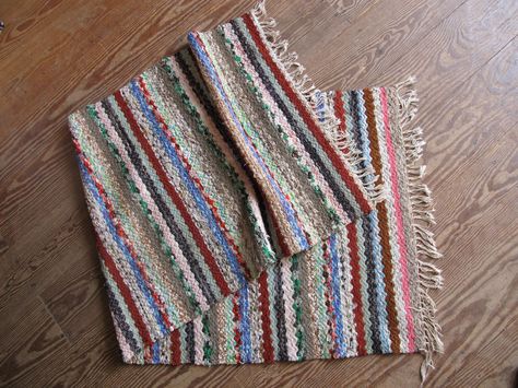 Rag Rug, Crochet Blanket, Rug, Bed