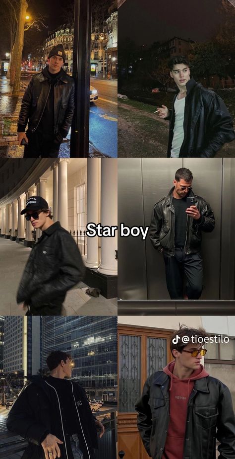 Starboy Men Aesthetic, Starboy Asethic Outfits, Mens Edgy Outfits, Scorpio Venus Style Men, Starboy Style Outfits, Starboy Clothes, Star Boy Outfits Men, Starboy Style Men, Star Boy Aesthetic Outfit Men