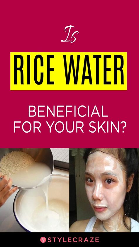 Is Rice Water Beneficial For Your Skin? #skincare Rice Water For Face, Rice Water Benefits, Cooking Rice, Baking Soda Benefits, Beauty Hacks Skincare, Rice Water, Baking Soda Uses, Baking Soda Shampoo, Face Facial