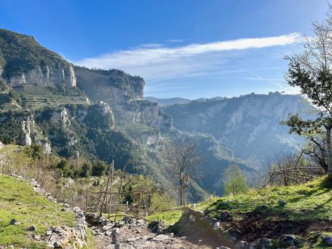 Hiking The Path Of The Gods In The Amalfi Coast–Everything You Need To Know Path Of The Gods, Hiking Supplies, Hiking Poles, Italy Travel Tips, Italy Travel Guide, The Amalfi Coast, Before Sunrise, Travel Pins, Italian Summer