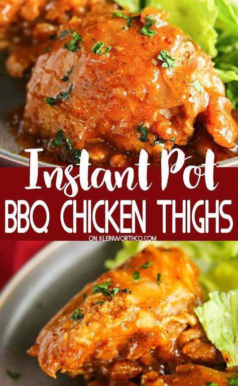 Pressure Cooker Bbq Chicken, Instant Pot Bbq Chicken, Barbecue Chicken Thighs, Bbq Chicken Thighs, Easy Bbq Chicken, Chicken Breast Crockpot Recipes, Chicken Thigh Recipes Oven, Chicken Thigh Recipes Crockpot, Boneless Chicken Thigh Recipes