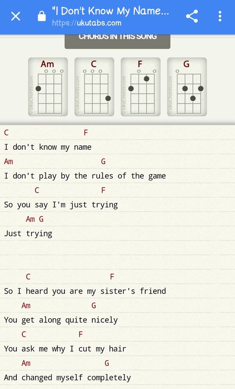 I don't know my name Akordy Na Ukulele, Ukulele Chords Songs, Ukulele Music, Ukulele Tabs, Music Chords, Ukulele Songs, Ukulele Chords, Piano Songs, Ukelele