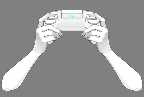 Vtuber Controller Hands, Vtuber Controller, Vtuber Hand Asset, Vtuber Body Base, Vtuber Model Base, Vtuber Assets, Character Sheet Template, V Model, Video Game Room Design