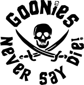 Goonies Drawing, Movie Svg Free, Goonies Svg, Phomemo Ideas, Goonies Tattoo, Cricut Room, Goonies Party, Goonies Shirt, Los Goonies