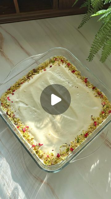 Anum Sadiq on Instagram: "Easiest Rasmalai Butterscotch Bread Pudding Recipe that’s perfect for Eid Dawats :D  Recipe   Ingredients  500ml milk 5 tbsp Rasmalai Mix 3 tbsp sugar 8 slices of bread  For Butterscotch  8tbsp sugar 3tbsp butter 50ml cream  For top  100ml whipped cream Some chopped Pistachios for garnish  Directions 1. Mix rasmalai in 500ml of boiling milk 2. Add sugar and let boil for 3-4 minutes 3. Cut the edges of the bread and make one layer in dish 4. Add the rasmalai pudding on top of it, stack another layer of bread and ensure the bread soaks in the pudding 5. For butterscotch, caramelise sugar, add butter and cream. Stir till it thickens 6. Whip cream with 3tbsp of butterscotch till it forms soft peaks 7. Top with whipped cream 8. Garnish with pistachios 9. Refrigerate fo Pudding Garnish Ideas, Bread Rasmalai Recipe, Butterscotch Bread Pudding, Chocolate Coconut Brownies, Coconut Brownies, Caramelized Sugar, Bread Pudding Recipe, Cold Desserts, Ramadan Recipes