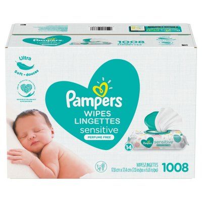 Pampers Sensitive Wipes, Pampers Wipes, Pampers Swaddlers, Baby Cleaning Products, Minimalist Baby, Pop Top, Baby Protection, Best Skin, Baby Health