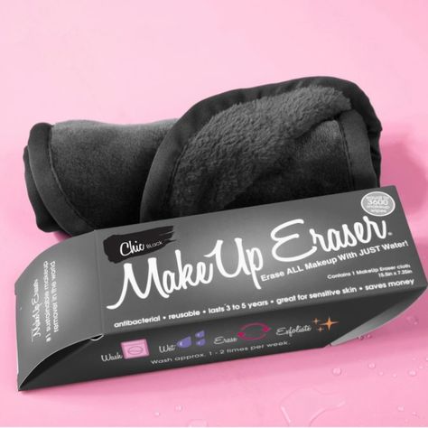 #1 Sustainable Makeup Remover. Erase All Makeup With Just Water! Including Waterproof Mascara, Eyeliner, Foundation, Lipstick, & More! Machine Washable Reusable Lasts 3 To 5 Years Eliminates Waste The Original Makeup Eraser Is A Premium & Patented Cloth Made Up Of Millions Of Tiny Hair-Like Fibers That Work Together To Create A "Suction" For All Dirt, Makeup, & Oil In Your Pores. Double-Sided To Erase Makeup With The Short Fiber Side & Exfoliate The Skin With The Long Fiber Side (Side With Tag). Makeup Eraser Cloth, Sustainable Makeup, Makeup Remover Cream, Original Makeup, Hd Makeup, Remove Makeup From Clothes, Mascara Eyeliner, Makeup Eraser, Lip Exfoliator