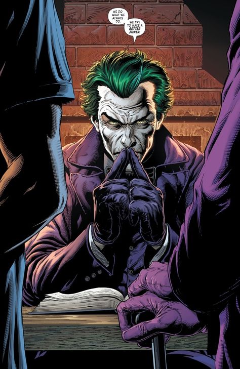 Joker Origin, 3 Jokers, Jason Fabok, Three Jokers, Batman Story, Joker Comic, Joker Artwork, Joker Pics, Comic Villains