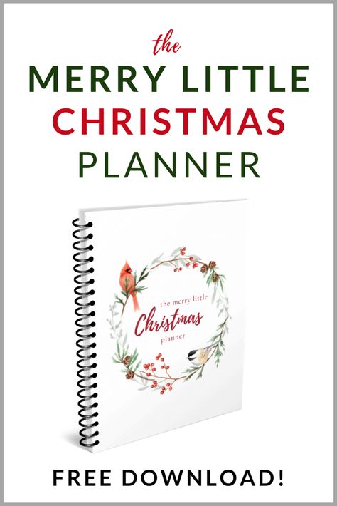 Plan your holiday on a budget with The Merry Little Christmas Planner! This FREE printable download has everything you need to stay organized and on budget! It includes beautiful watercolor illustrations and 30 helpful pages—a Christmas savings plan, Christmas budget, a Christmas card tracker, Black Friday shopping list, to do list, Christmas bucket list, a gift planner, and MORE! Get organized. Cash-flow Christmas. Be merry.  #christmas #christmasplanner #christmasorganization Holiday Planner Printables Free, Christmas Planner Printables Free, Christmas Shopping List Printable, Christmas Planner Free, Holiday Budget Planner, Frugal Christmas Gifts, Christmas Planner Printables, Christmas Gift Planner, Christmas Budget