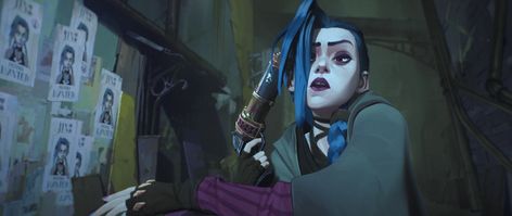 Jinx Y Isha Arcane Gif, Jinx Banner Gifs, Jinx Arcane Discord Banner, Jinx Gift Arcane Pfp, Arcane Gif Pfp, Gif Header For Discord, Arcane Discord Banner, Jinx Arcane Banner, Jinx Arcane Discord Banner Gif