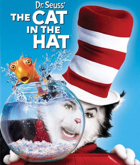 The Cat in the Hat (Live Action) The Hat, Dreamworks Home, Animated Movies For Kids, The Cat In The Hat, Kids' Movies, Cat In The Hat, Kid Movies, Funny Films, Movie Poster Art