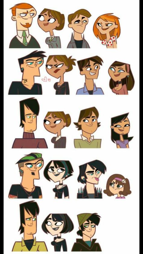 Duncan Courtney Gwen, Total Drama Island Gwen X Courtney, Trent And Courtney, Total Drama Gwen X Trent, Total Drama Island Gwen And Duncan, Trent X Courtney, Total Drama Duncan X Courtney, Courtney And Duncan Fan Art, Duncan And Courtney Fan Art