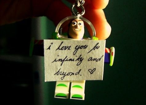 Adorable! To Infinity And Beyond, Buzz Lightyear, Heart On, About Love, We Heart It, I Love You, Love You, Lost, I Love