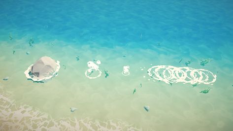 ArtStation - Stylized Water Shader, Jonathan van Immerzeel Unity Shader, Stylized Water, Learn Animation, Game Textures, Pirate Games, Water Effect, Unity 3d, Water Surface, Tech Art