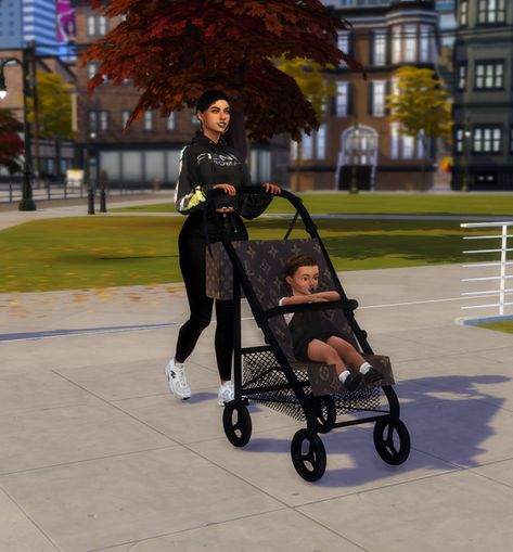 The Sims 4 Pack, Toddler Cc Sims 4, Toddler Stroller, Sims Baby, Sims 4 Cc Kids Clothing, The Sims 4 Pc, Play Sims 4, Pelo Sims, Free Sims 4