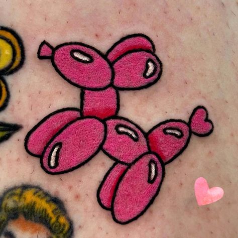 Pink Tattoo Ideas That Are Out Of This World - Tattoo Glee Pink Tattoo Ideas, Vintage Flower Tattoo, Bright Tattoos, Food Tattoos, Petit Tattoo, Pink Tattoo, Kawaii Tattoo, Tatuaje A Color, Girly Tattoos