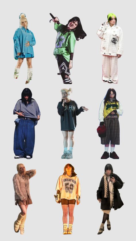 Billie eilish concert outfits #billieilish #billie #blohsh #blue #ilomilo #hmhas #shark #jersey #gucci #metgala #concertoutfit #concert #outfit #outfitideas #red Billie Eilish Concert Outfit, Billie Eilish Fashion, Billie Eilish Concert, Cool Mom Style, Billie Eilish Outfits, Lunch Outfit, 90s Hip Hop Fashion, Concert Outfits, Jersey Outfit