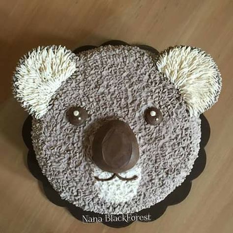 Koala Craft, Animal Birthday Cakes, 10 Birthday Cake, Animal Cakes, Animal Cake, Bear Cakes, Novelty Cakes, Birthday Cake Kids, Animal Birthday