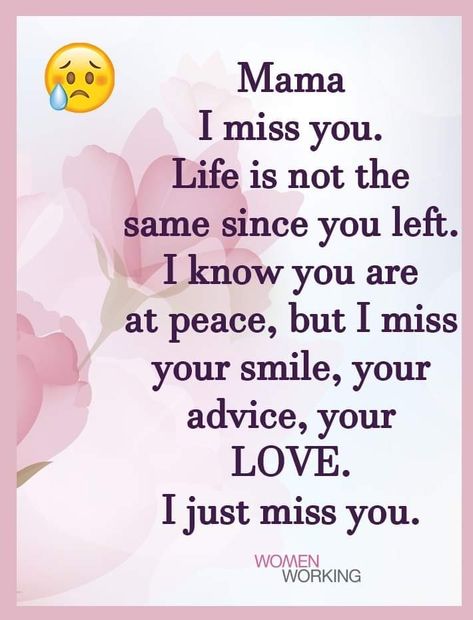 Mother Love Quotes, Miss My Mom Quotes, Missing Mom Quotes, Love My Mom Quotes, My Husband In Heaven, I Miss My Husband, Miss You Mum, Quotes For Mother, Miss My Husband