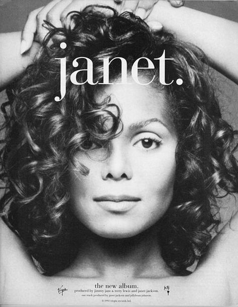 Janet Jackson Albums, Black Hair 90s, Jo Jackson, Promo Poster, Vogue Beauty, Stage Play, Janet Jackson, The Album, Album Covers