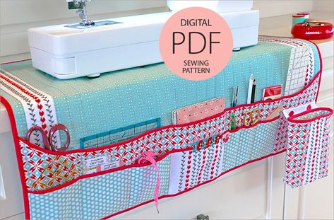 Accordion Pouch, Sewing Machine Mat, Sewing Machine Cover Pattern, Scrappy Patchwork, Sewing Caddy, Sewing Machine Table, Towel Scarf, Drool Bibs, Sewing Machine Cover