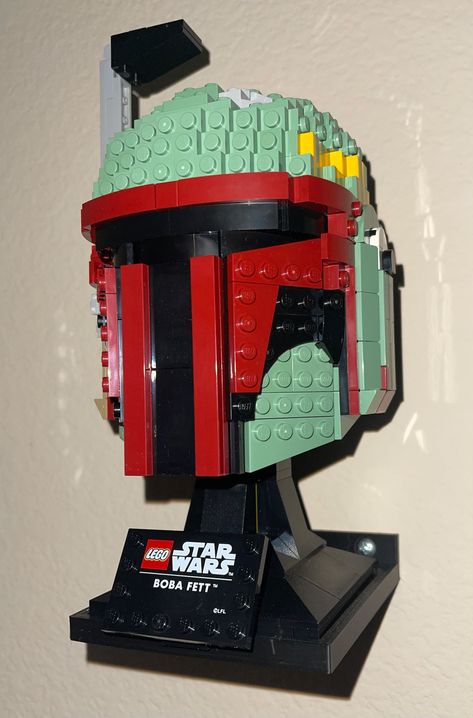 LEGO Helmet Collection Wall Mount Star Wars Marvel Floating - Etsy Lego Star Wars Helmet, Lego Helmet, Easy Shelves, Tie Fighter Pilot, Star Wars Helmet, Lego Star, Building Construction, Lego Star Wars, Displaying Collections