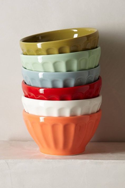 The Perfect Bowl for Your Latte (or Your Lunch Salad) — Faith's Daily Find 05.12.15 Remodel Trailer, Ideas Ikea, Dinner Bowls, Deco Boheme, Tiny Kitchen, Mixing Bowls, Kitchen Colors, Kitchen Items, Kitchen Stuff