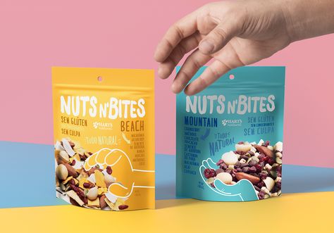 12 Nut Product Packaging Designs — The Dieline | Packaging & Branding Design & Innovation News Healthy Snacks Packaging, Botanical Packaging, Nut Packaging, Nuts Packaging, Wine Board, Chips Packaging, Christmas Cookies Packaging, Sweet Packaging, Label Produk