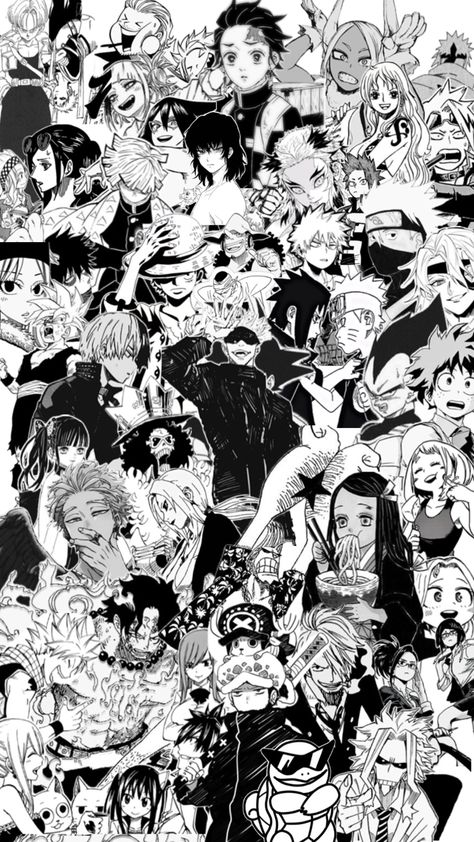 Manga Collage, Collage, Anime