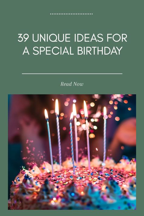 Turning 39 and want to celebrate big? Check out these 39 unique birthday ideas that will make your milestone celebration unforgettable. From thoughtful party themes to personalized gifts and activities, create an experience that reflects your personality and style. Whether you're planning an intimate gathering with close friends or a larger bash with family, these creative suggestions will ensure your 39th birthday is celebrated in a special way. Explore different themes, venues, and ideas that will make this birthday a day to remember! 39 Year Old Birthday Ideas, 39 Birthday, Unique Birthday Ideas, Elegant Table Centerpieces, Unique Party Themes, Intimate Gathering, 39th Birthday, Birthday Activities, Wine Tasting Party