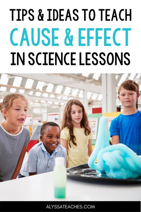 Teaching cause and effect is not just for reading workshop! Science (along with math, social studies, and health) is a great place to work in this critical thinking skill. Check out this quick blog post for some tips and easy activities to integrate cause and effect practice into your science lessons. If you teach 3rd, 4th, or 5th grade science, be sure to pin for some easy-to-implement ways to help students identify cause and effect examples in your science curriculum!