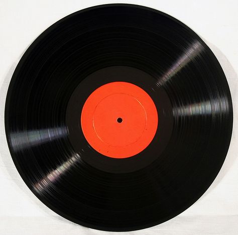 Vinyl Records Texture 03 by fuzzimo, via Flickr Vinyl Records, White Background, Vinyl, Orange, Music, White, Black