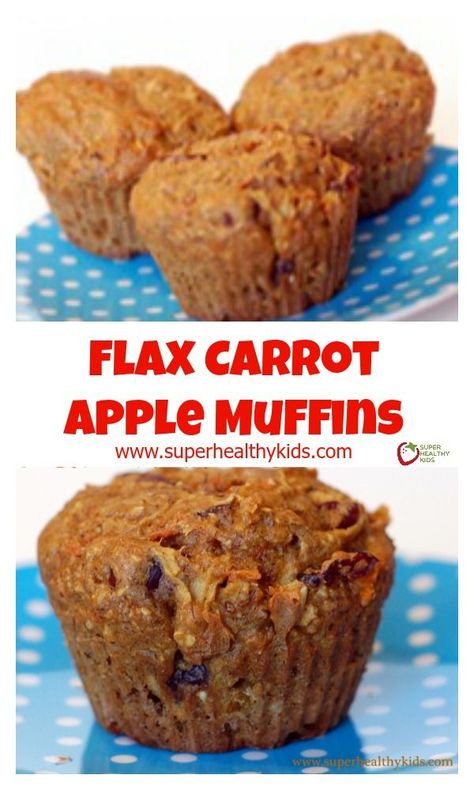 Muffin Apple, Carrot Apple Muffins, Cupcakes Healthy, Carrot Muffin, Apple Carrot Muffins, Apple Muffin, Apple Muffin Recipes, Healthy Cupcakes, Super Healthy Kids