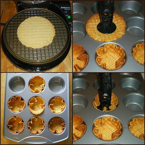 Waffle Cone Recipe Without Maker, Maple Ice Cream, Homemade Waffle, Waffle Cone Recipe, Pizzelle Recipe, Ice Cream Waffle Cone, Waffle Bowl, Ice Cream Business, Homemade Waffles