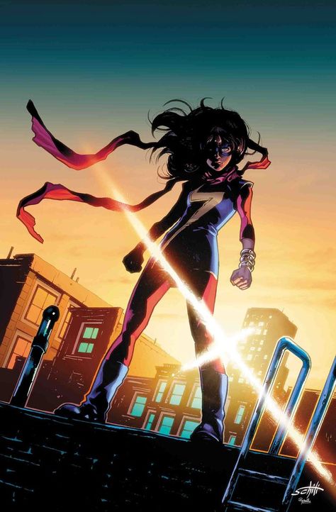 Ms Marvel Comic, Marvel Universe Art, Marvel Young Avengers, Dc Comics Women, Marvel Heroines, Foto Top, Marvel Comic Character, Marvel Comics Art, Ms Marvel